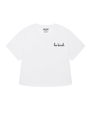 T-shirt Oversize Brodé "Be Kind"