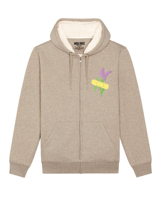 Hoodie Sherpa Brodé "Bandage"