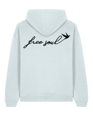 Hoodie Oversize Brodé "Free Soul"