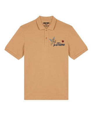 Polo Brodé "Je t’Aime"