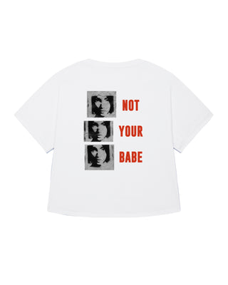 T-shirt Oversize "Not Your Babe"