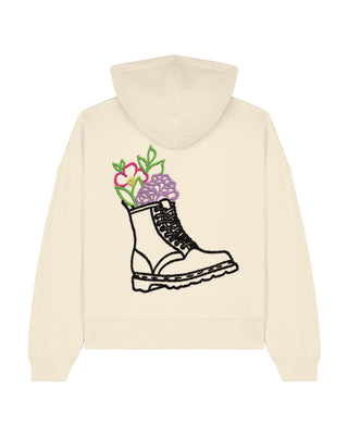 Cropped Hoodie "Boots"