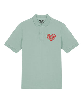 Polo Brodé "Corazon"
