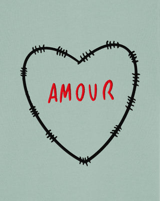 Polo Brodé "Amour"