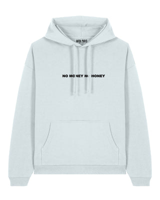 Hoodie Oversize Brodé "No Money No Honey"