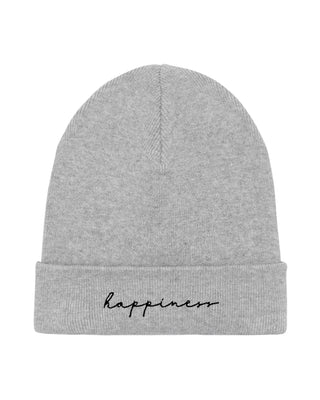 Beanie Classic Brodé "Happiness"