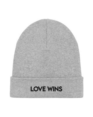 Beanie Classic Brodé "Love Wins"