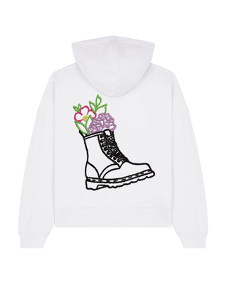 Cropped Hoodie "Boots"