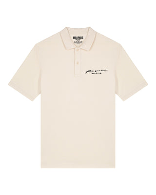 Polo Brodé "Follow Your Heart"