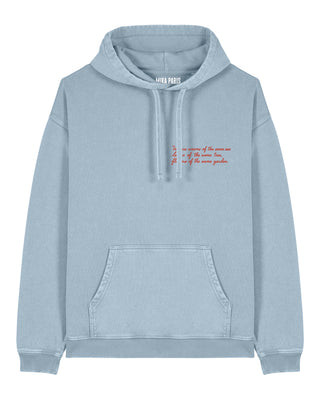 Hoodie Oversize Brodé "Flowers"