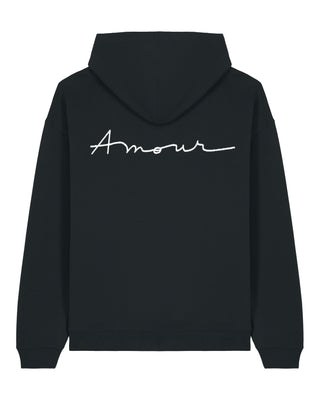 Hoodie Oversize Brodé "Amour"