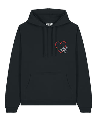 Hoodie Oversize Brodé "Pins"
