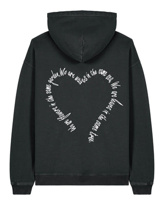 Hoodie Oversize Brodé "Flowers"