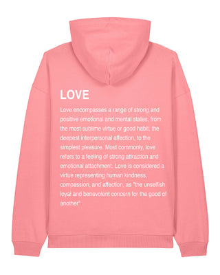 Hoodie Oversize "Love Definition"