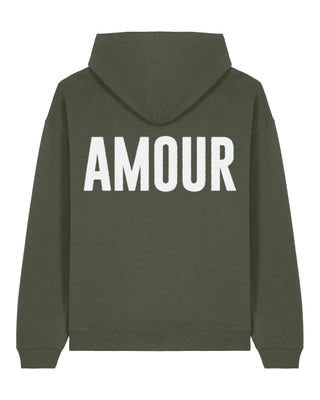 Hoodie Oversize Brodé "Amour"