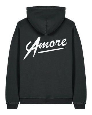 Hoodie Oversize Brodé "Amore"