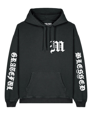 Hoodie Oversize Brodé "Blessed"