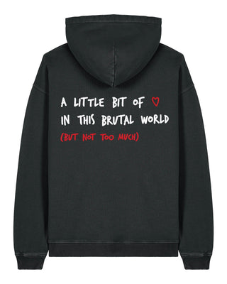 Hoodie Oversize Brodé "Brutal"