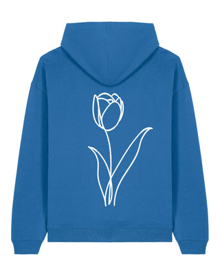 Hoodie Oversize Brodé "Fleur"