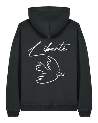 Hoodie Oversize Brodé "Liberté"