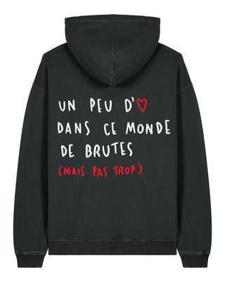 Hoodie Oversize Brodé "Brute"