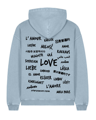 Hoodie Oversize Brodé "Universal Love"