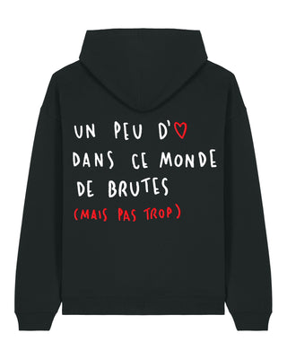 Hoodie Oversize Brodé "Brute"
