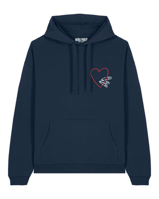 Hoodie Oversize Brodé "Pins"