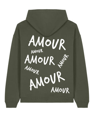 Hoodie Oversize Brodé "Amour"
