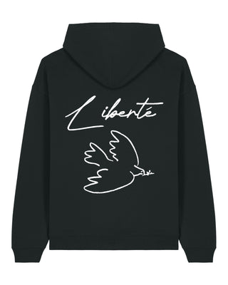 Hoodie Oversize Brodé "Liberté"