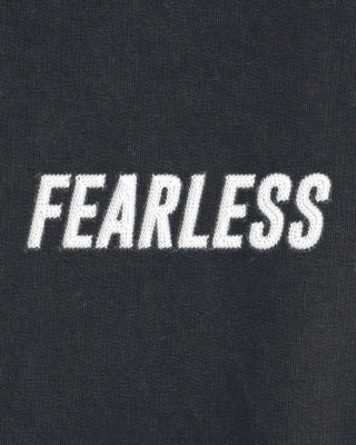 Sweatshirt Vintage Oversize Brodé "Fearless"
