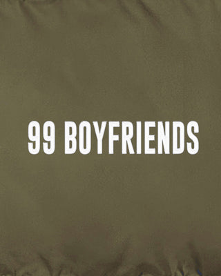 Doudoune Oversize Brodée "99 Boyfriends"