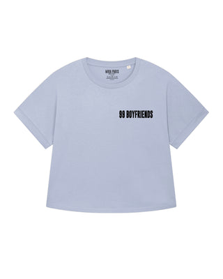 T-shirt Oversize Brodé "99 Boyfriends"