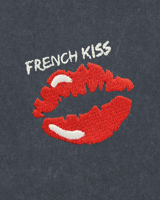 Polo Vintage Brodé "French Kiss"