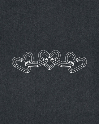 T-shirt Vintage Brodé "Chains"