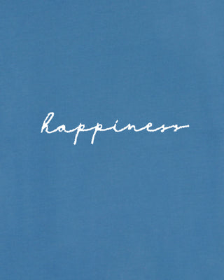 T-shirt Vintage Brodé "Happiness"