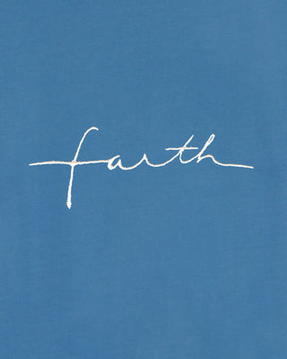 T-shirt Vintage Brodé "Faith"