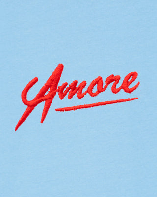 Hoodie à Zip Brodé "Amore"