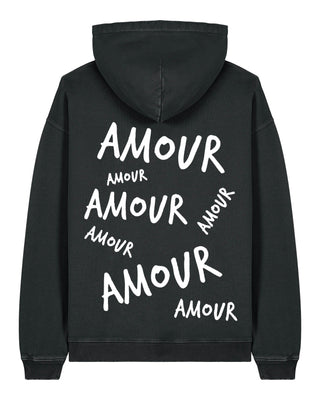 Hoodie Oversize Brodé "Amour"