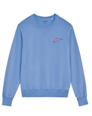 Sweatshirt Vintage Oversize Brodé "El Amor"