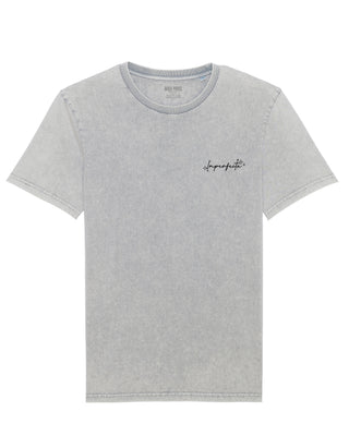 T-shirt Vintage Brodé "Imperfecta"
