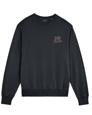 Sweatshirt Vintage Oversize Brodé "Sororité"