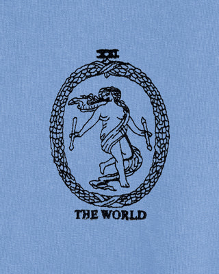 Sweatshirt Vintage Oversize Brodé "The World"