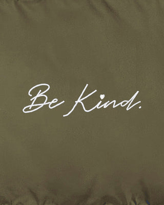 Doudoune Oversize Brodée "Be Kind"