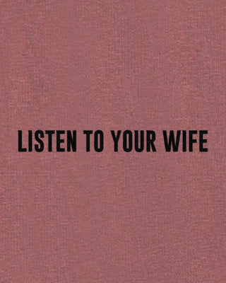 Jogging Classic Brodé "Listen To Your Wife"