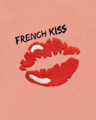 Polo Vintage Brodé "French Kiss"