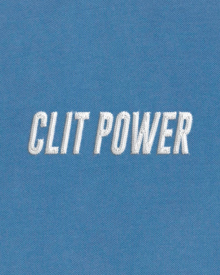Polo Vintage Brodé "Clit Power"