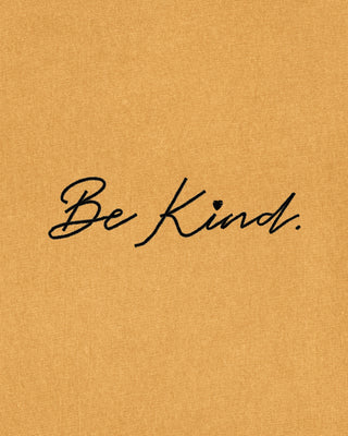 T-shirt Vintage Brodé "Be kind"