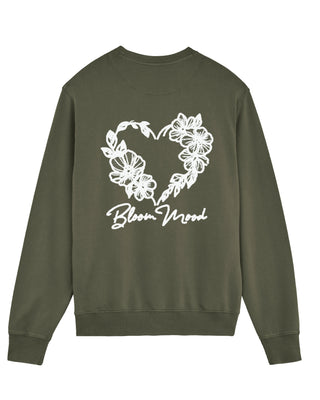 Sweatshirt Vintage Oversize Brodé "Bloom Mood"