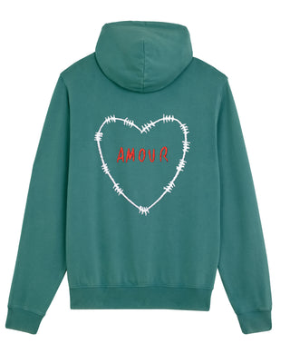 Hoodie Oversize Brodé "Amour"
